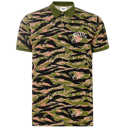 Oakley Men's Tiger Camo Piquet Ss Polo Tnp