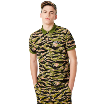 Oakley Men's Tiger Camo Piquet Ss Polo Tnp