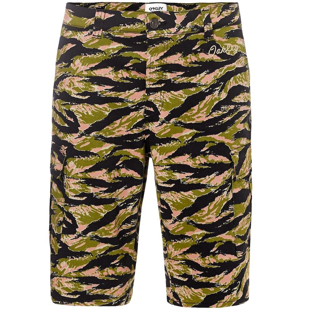 [442619-98T] Mens Oakley Tiger Camo Cargo Short TNP - sneakAR