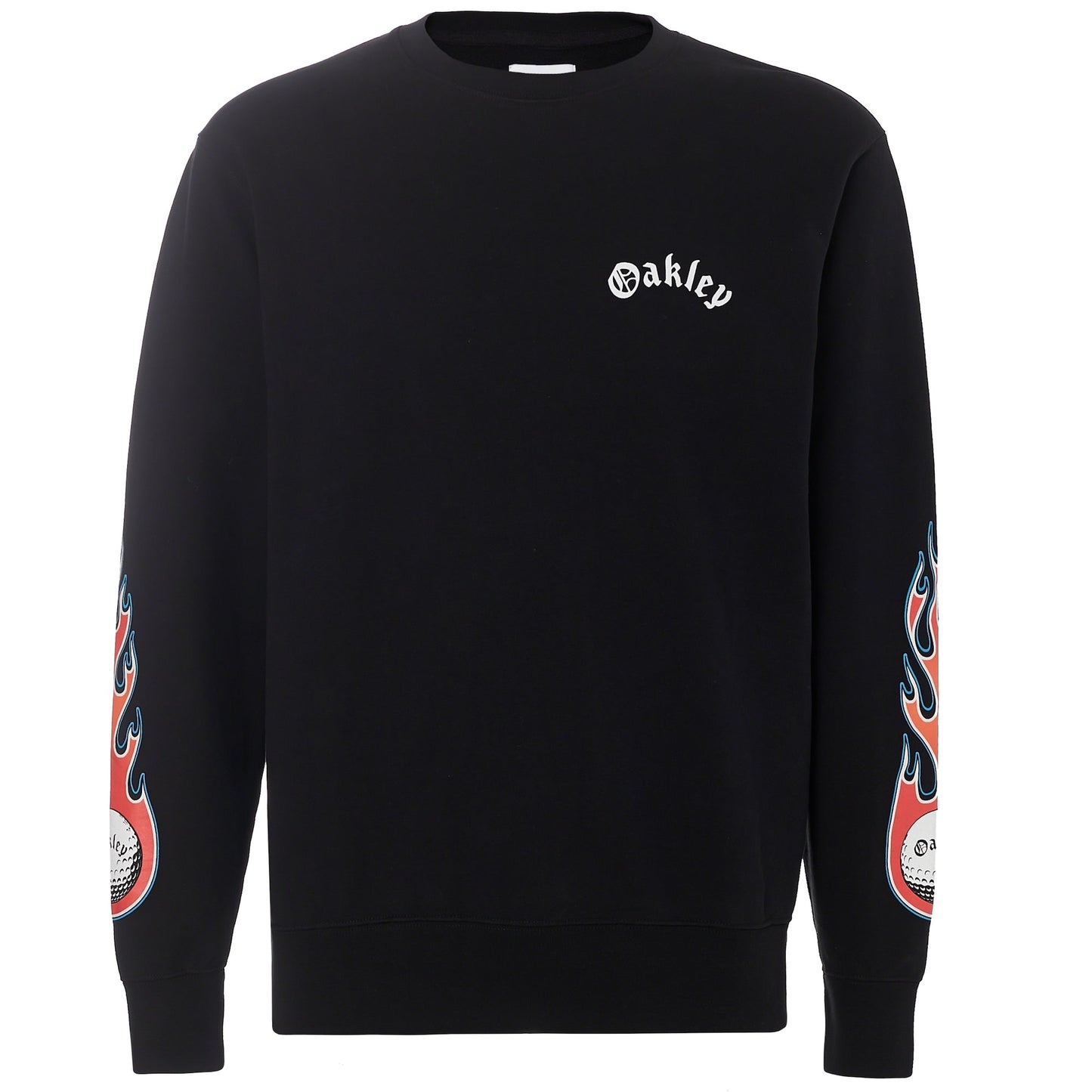 Oakley Men's Flames Crewneck Tnp