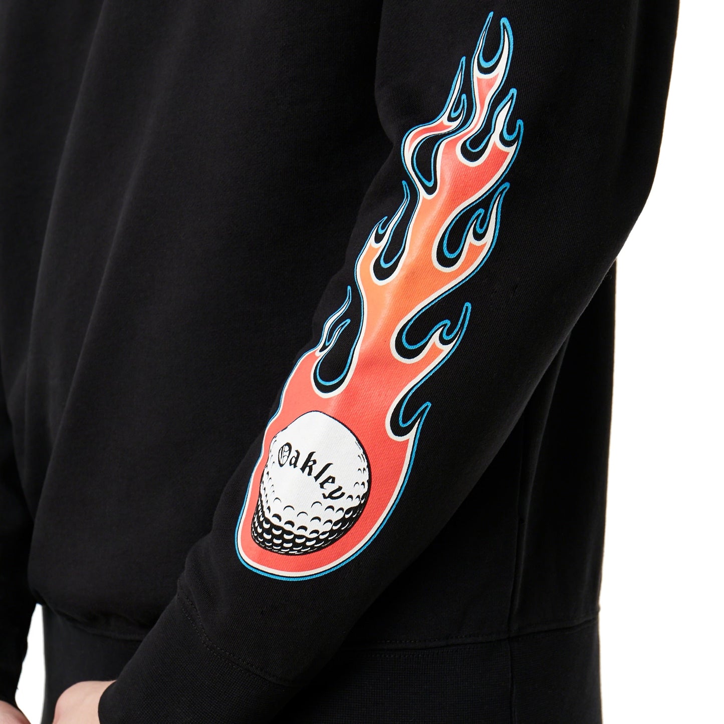 Oakley Men's Flames Crewneck Tnp