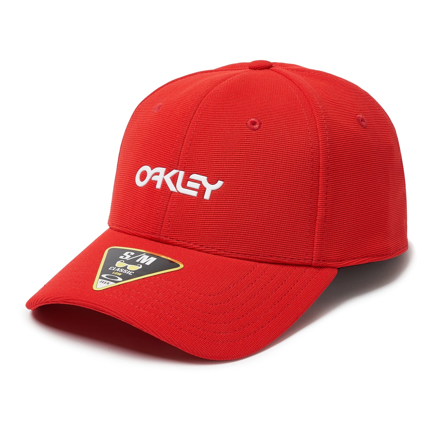 Oakley Men's 6 Panel Stretch Flex Metallic Hat Hats