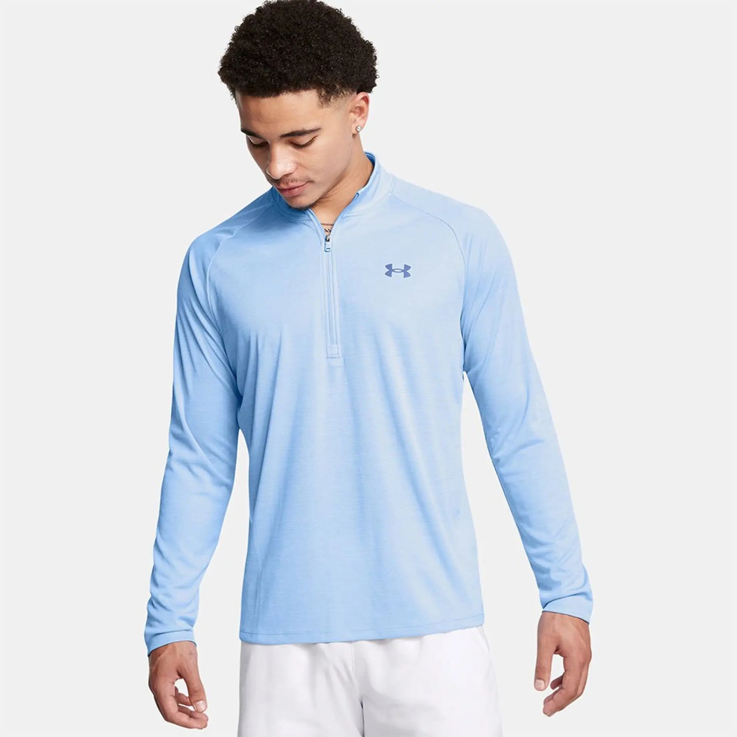 Under Armour Men's Long Sleeve Tech Textured 1/2 Zip High Neck