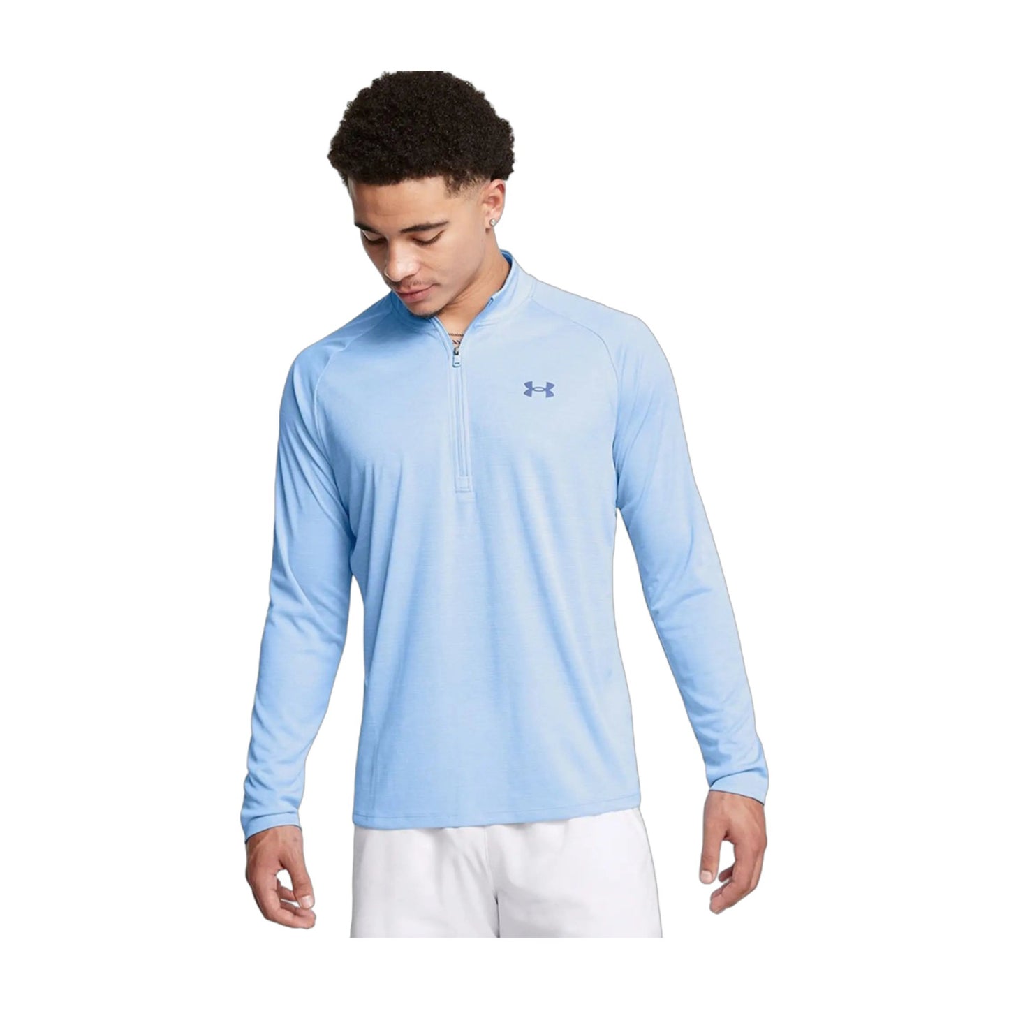 Under Armour Men's Long Sleeve Tech Textured 1/2 Zip High Neck