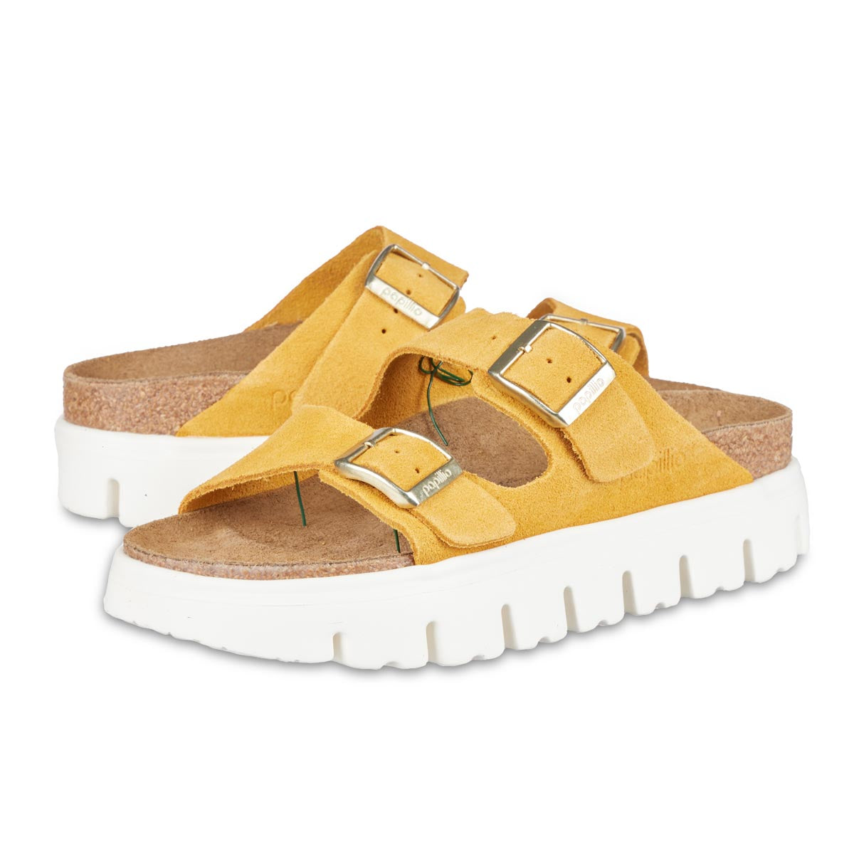 Birkenstock Women's Papillio Arizona Chunky Suede Sandals
