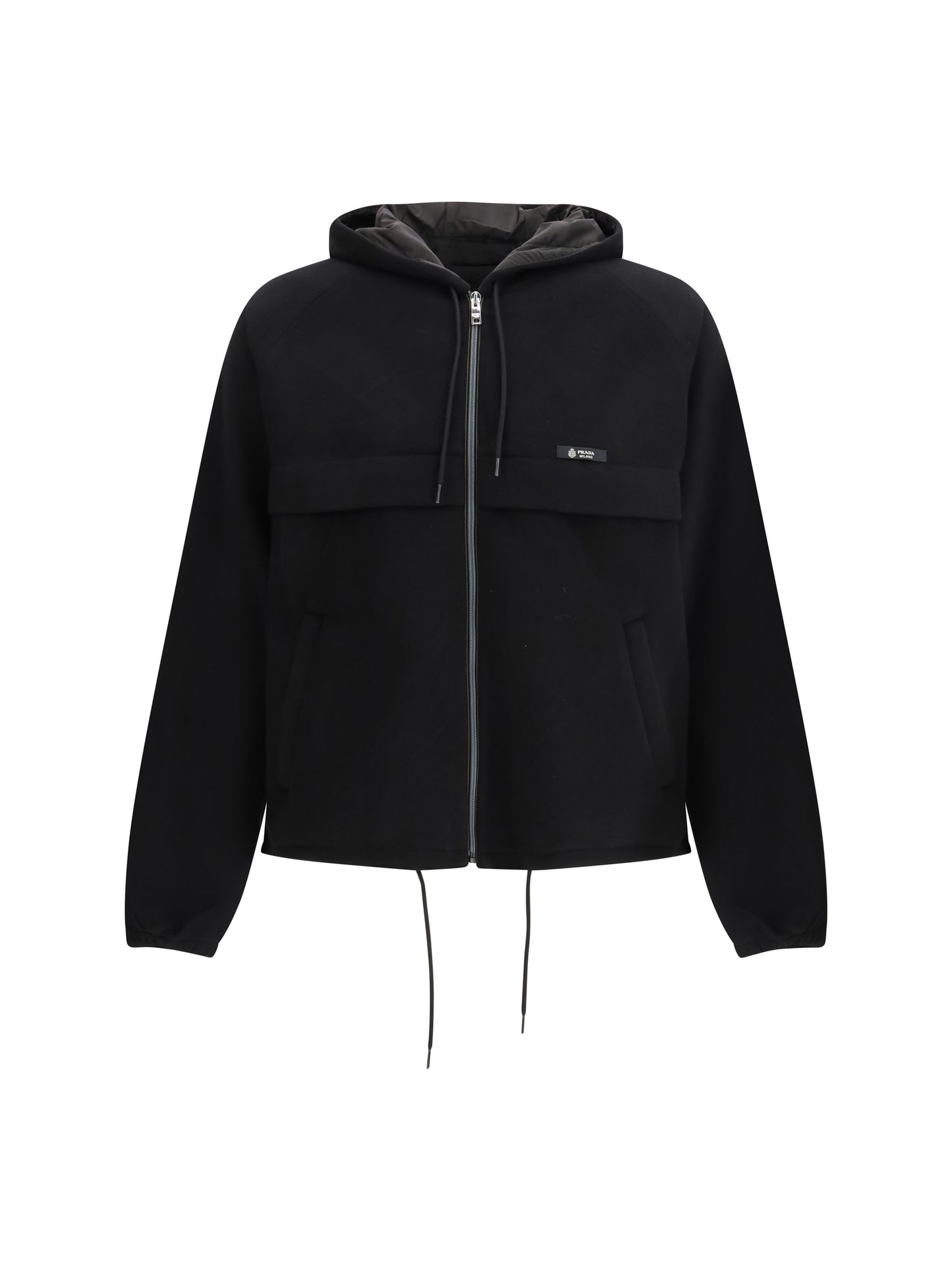 Hooded Blouson Black