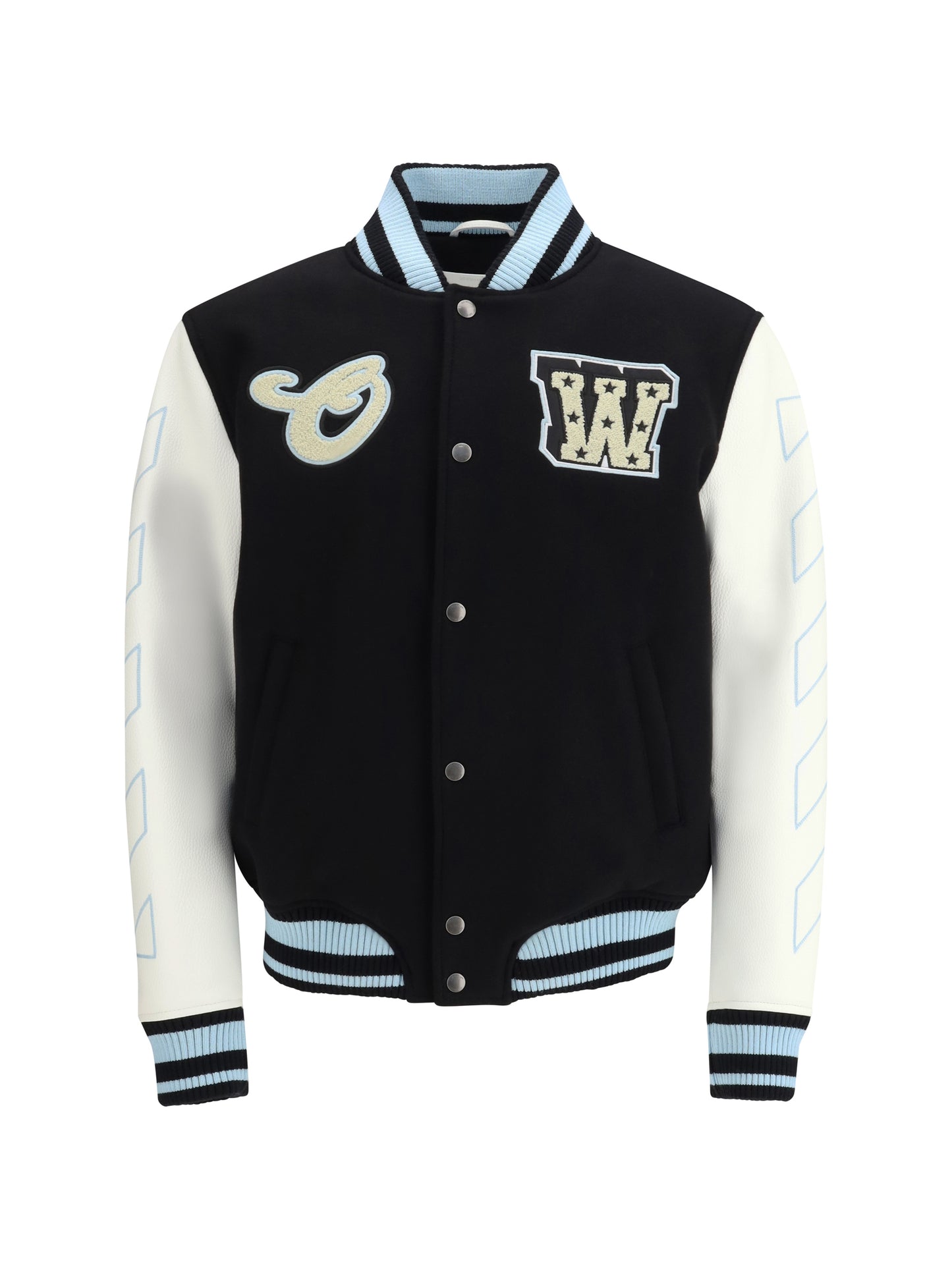 Jacket Varsity Star Logo Black