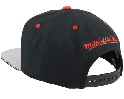 Mitchell & Ness Men's NBA Three Collection Snapback Lakers Black-Grey