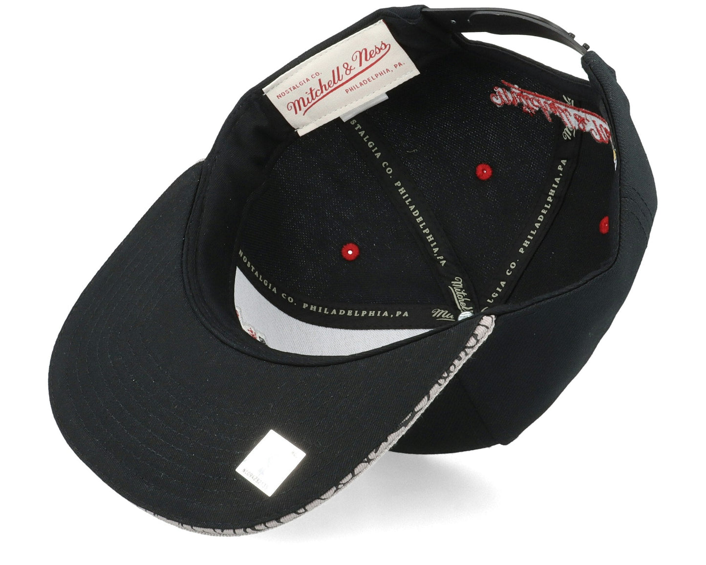 Mitchell & Ness Men's NBA Three Collection Snapback Lakers Black-Grey
