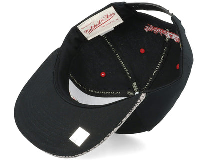 Mitchell & Ness Men's NBA Three Collection Snapback Lakers Black-Grey