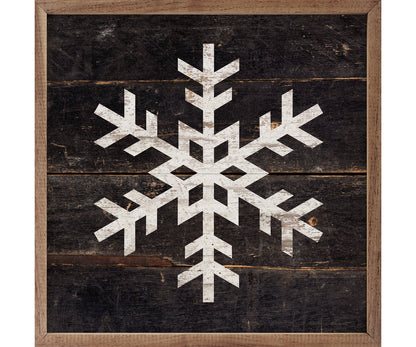 Kendrick Home Snowflake Black