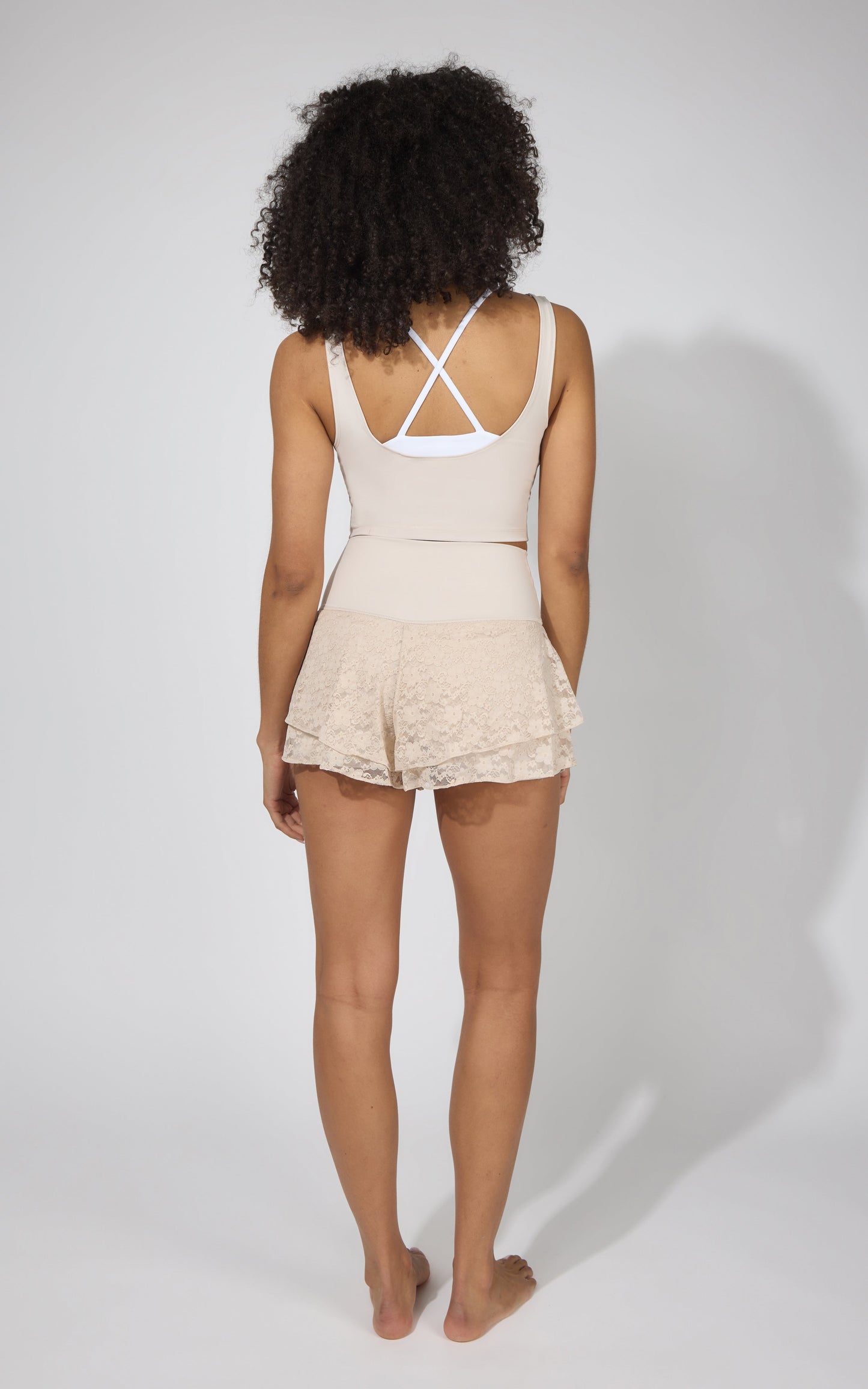 Lux Veda Bra Tank & Skort Set
