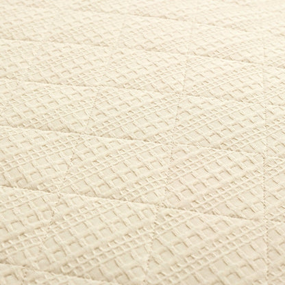 Haniya Solid Waffle Woven Cotton Textured Quilt Set