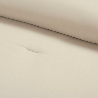 Hampton Double Flange Embroidered Contrast Edge Comforter Set