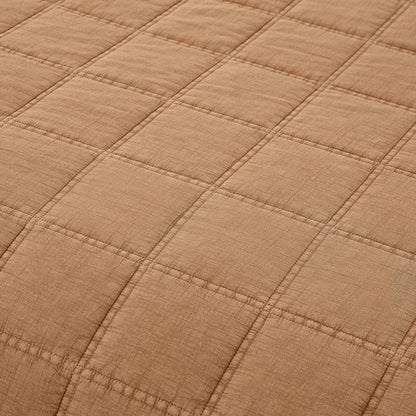 Logan Stone Washed Cotton Quilt 3 Piece Set
