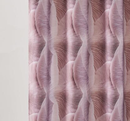 Mycelium Dream Cotton Shower Curtain
