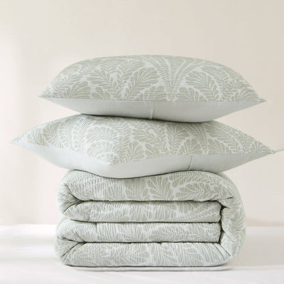 Willow Garden Restorative Gauze Jacquard Comforter Set