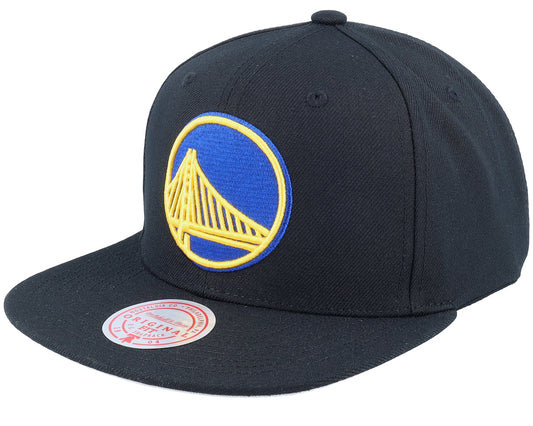 Mitchell & Ness Men's NBA Core Basic Snapback Warriors Snapback Caps