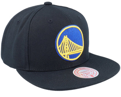 Mitchell & Ness Men's NBA Core Basic Snapback Warriors Snapback Caps