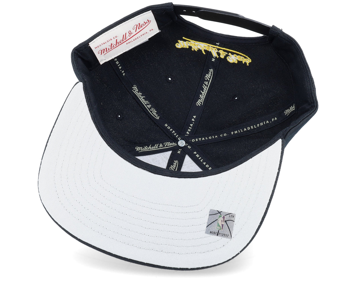 Mitchell & Ness Men's NBA Core Basic Snapback Warriors Snapback Caps