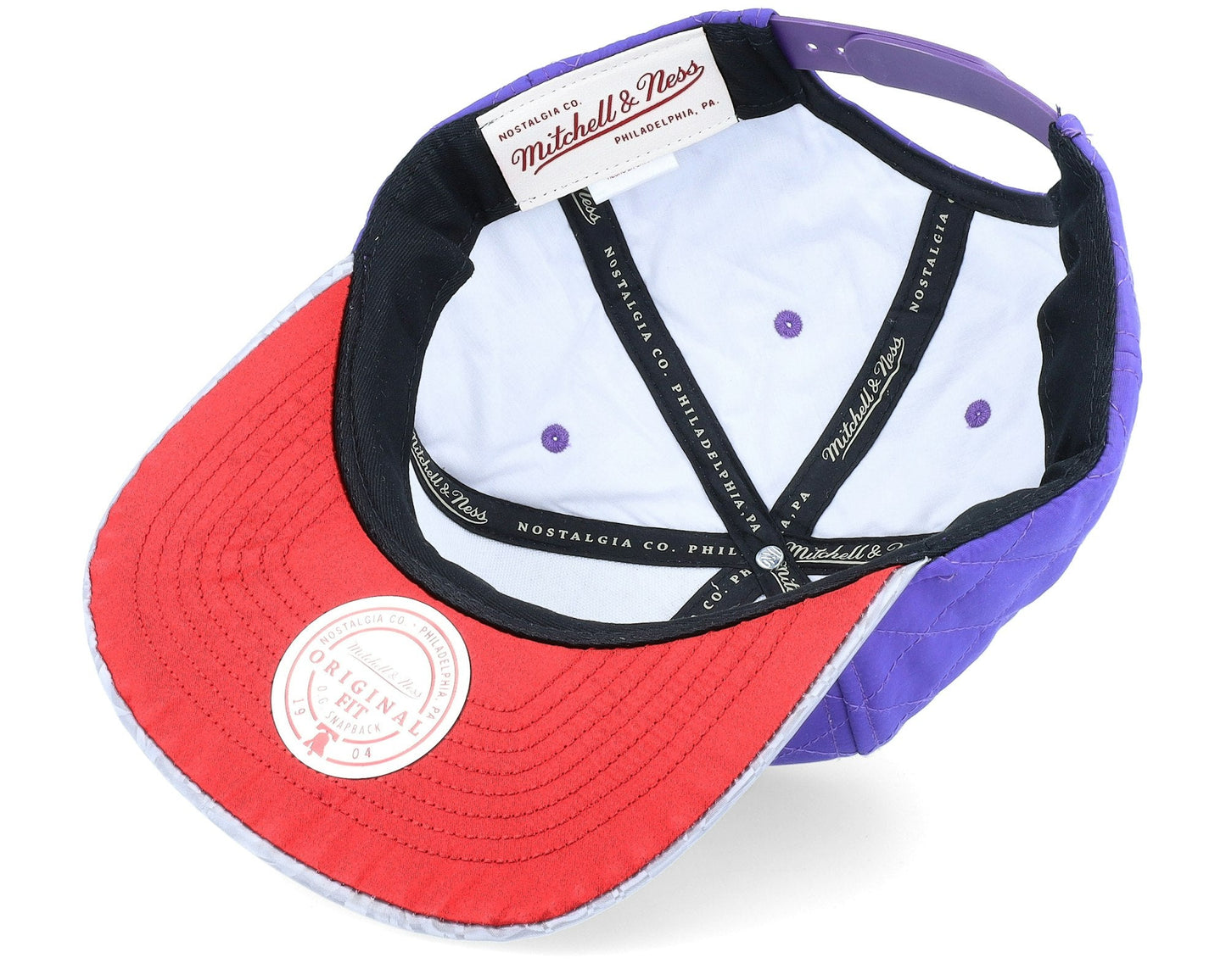 Mitchell & Ness Men's NBA Diamond Base Snapback Hwc Raptors Snapback Caps