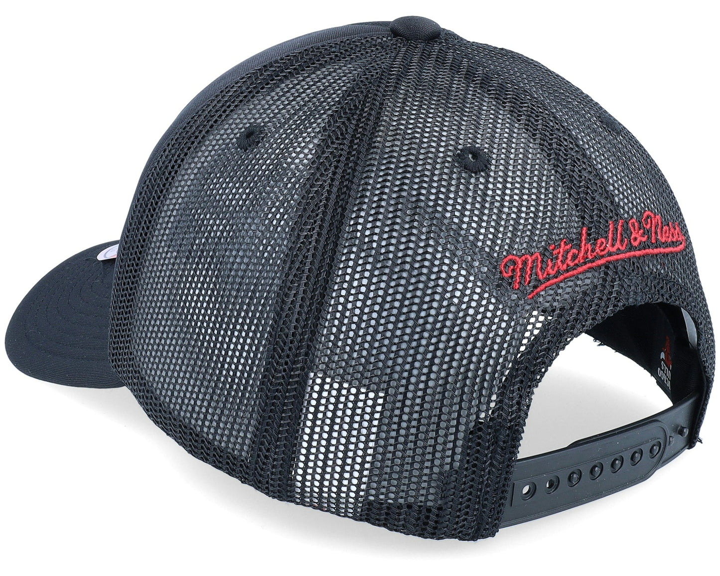 Men's Mitchell & Ness NBA Championship Trucker Bulls - Black