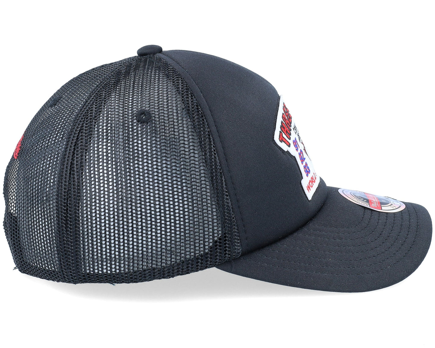 Men's Mitchell & Ness NBA Championship Trucker Bulls - Black