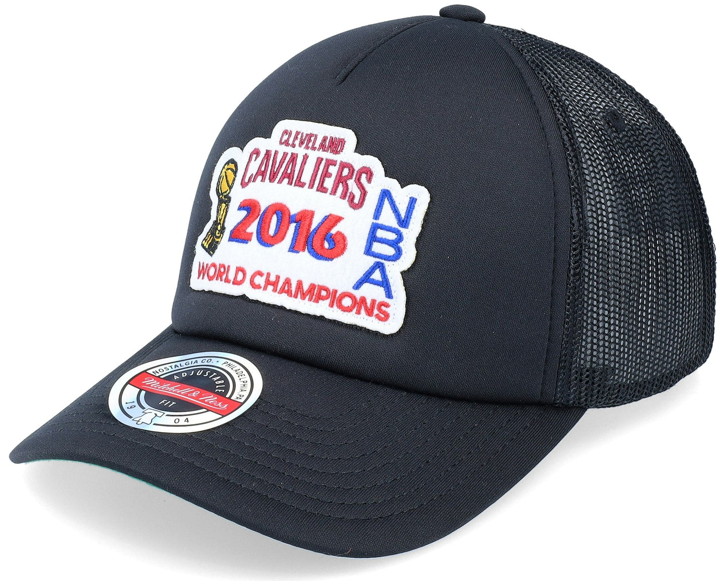 Men's Mitchell & Ness NBA Championship Trucker Cavaliers - Black