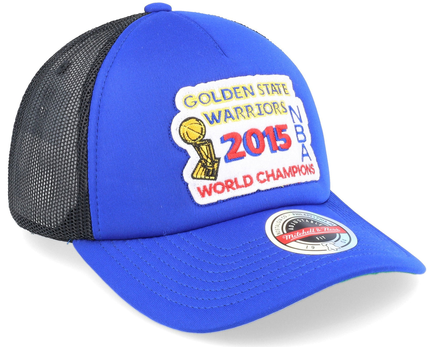 Mitchell & Ness Men's NBA Championship Trucker Warriors Hats