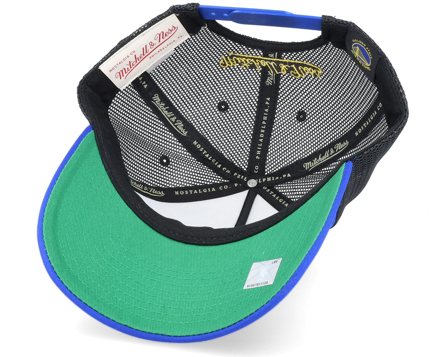 Mitchell & Ness Men's NBA Championship Trucker Warriors Hats