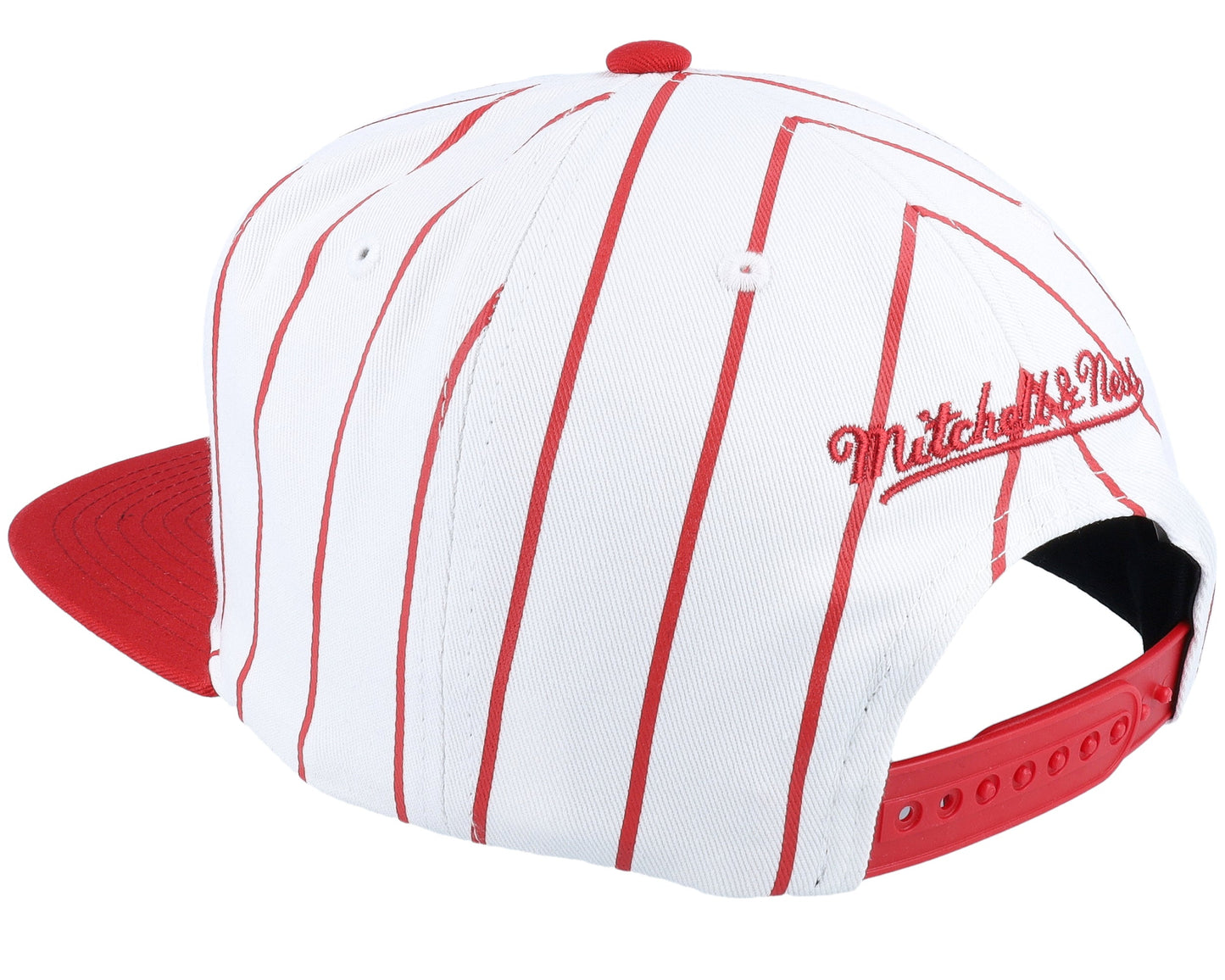 Men's Mitchell & Ness NBA Retro Pinstripe Snapback Hwc Rockets