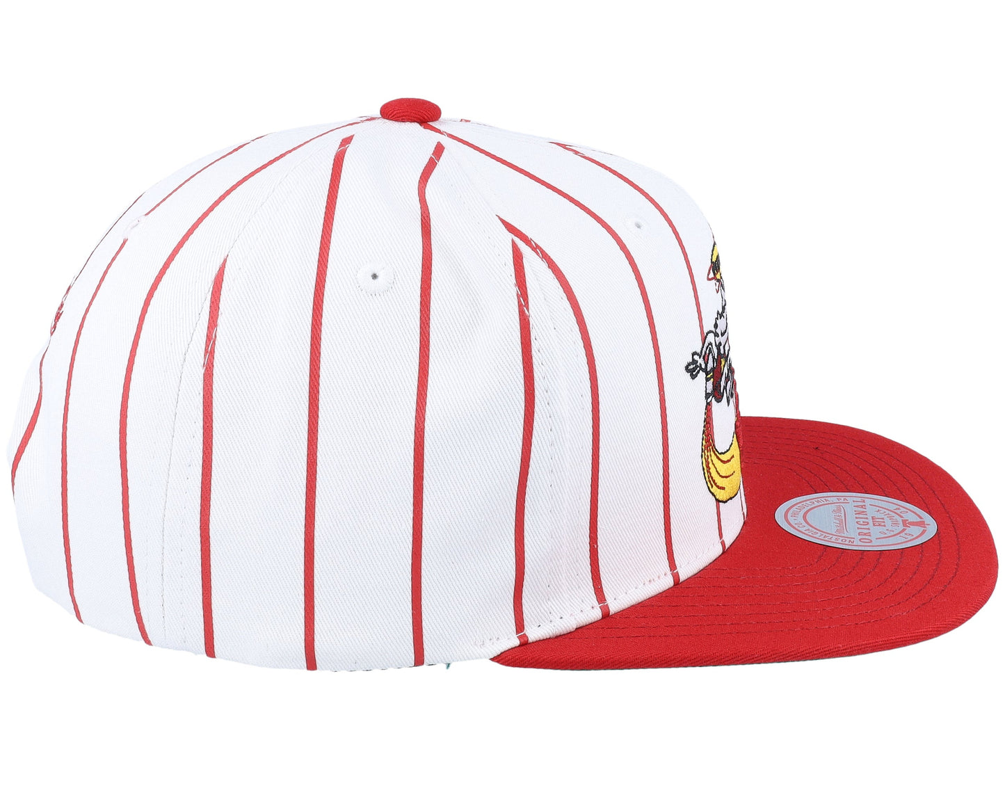 Men's Mitchell & Ness NBA Retro Pinstripe Snapback Hwc Rockets