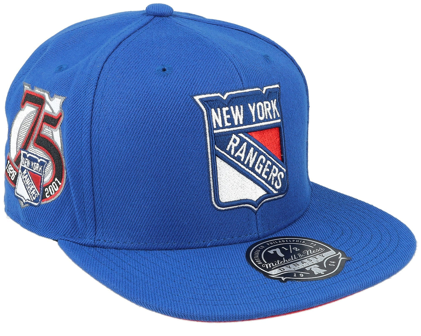 Mitchell & Ness Men's NHL Vintage Fitted Rangers Fitted Caps