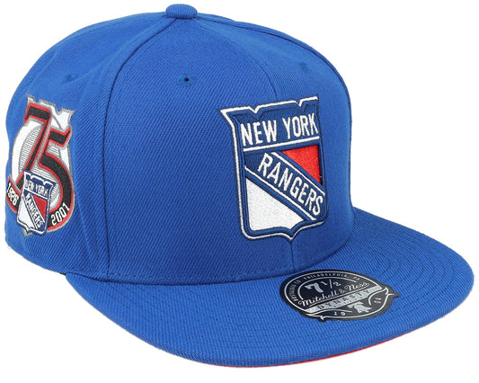 Mitchell & Ness Men's NHL Vintage Fitted Rangers Fitted Caps