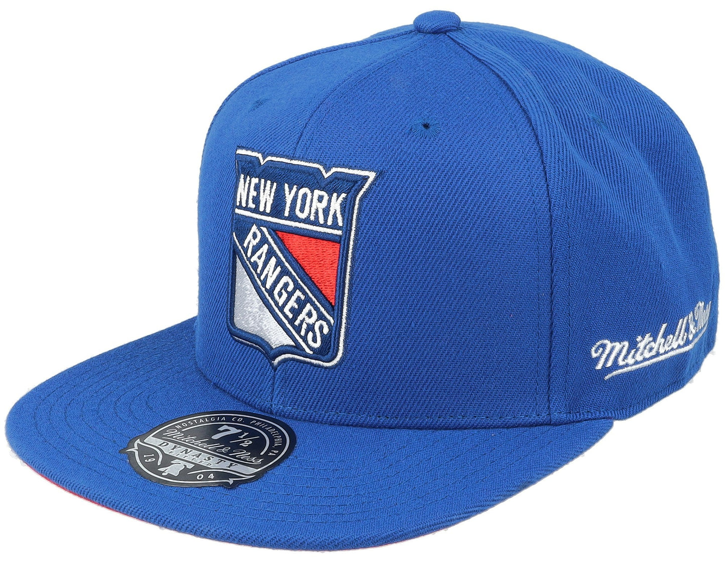 Mitchell & Ness Men's NHL Vintage Fitted Rangers Fitted Caps