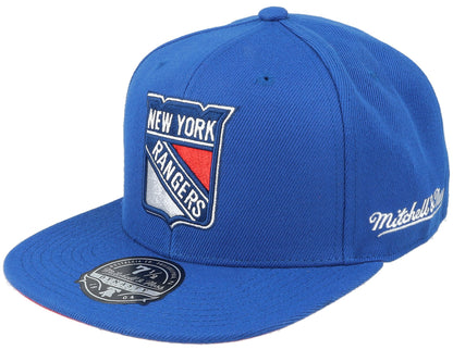 Mitchell & Ness Men's NHL Vintage Fitted Rangers Fitted Caps