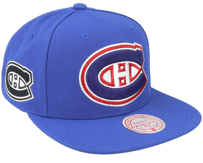 Mitchell & Ness Men's NHL Alternate Flip Snapback Canadiens Snapback Caps