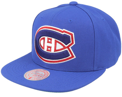 Mitchell & Ness Men's NHL Alternate Flip Snapback Canadiens Snapback Caps