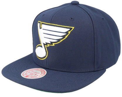 Mitchell & Ness Men's NHL Alternate Flip Snapback Blues Snapback Caps