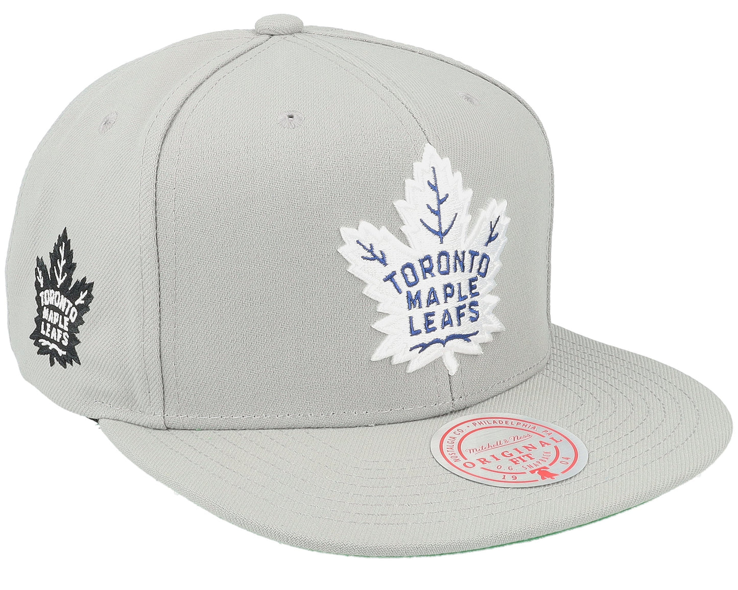 Men's Mitchell & Ness Nhl Alternate Flip Snapback Maple Leafs