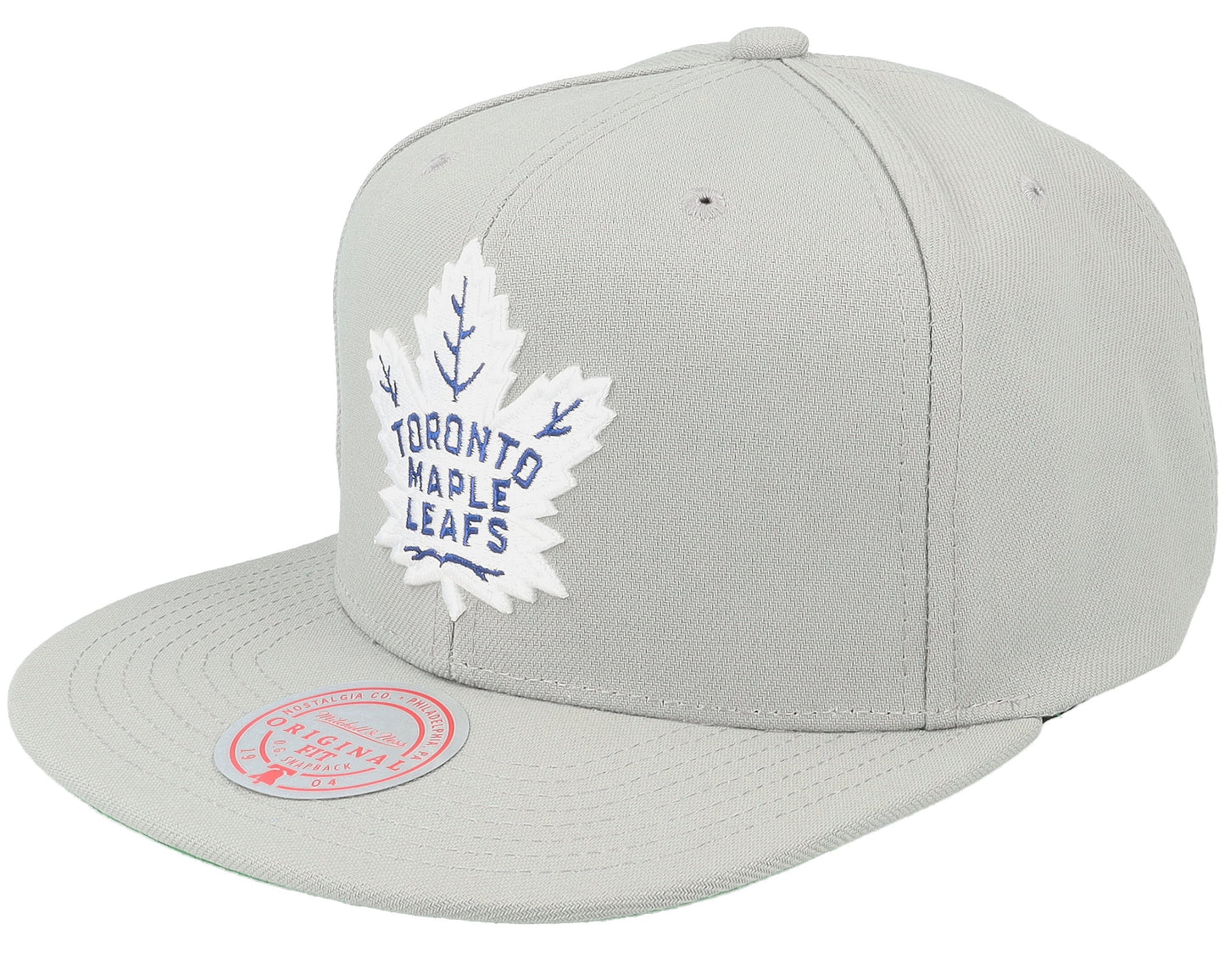 Men's Mitchell & Ness Nhl Alternate Flip Snapback Maple Leafs