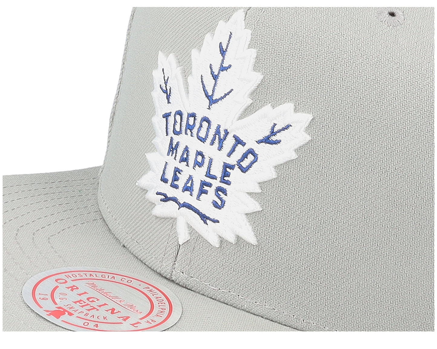 Men's Mitchell & Ness Nhl Alternate Flip Snapback Maple Leafs