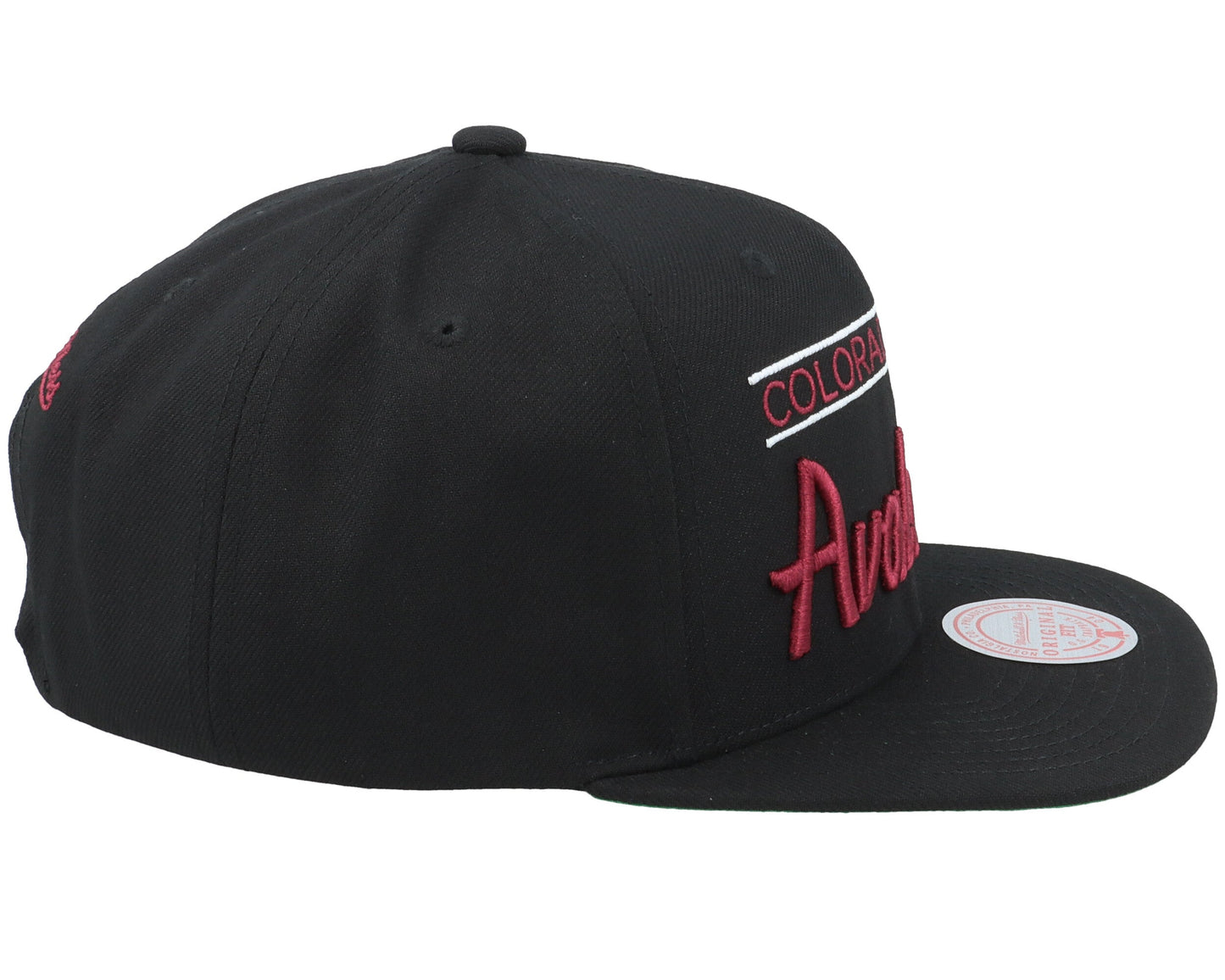 Men's Mitchell & Ness Nhl Retro Lock Up Snapback Avalanche