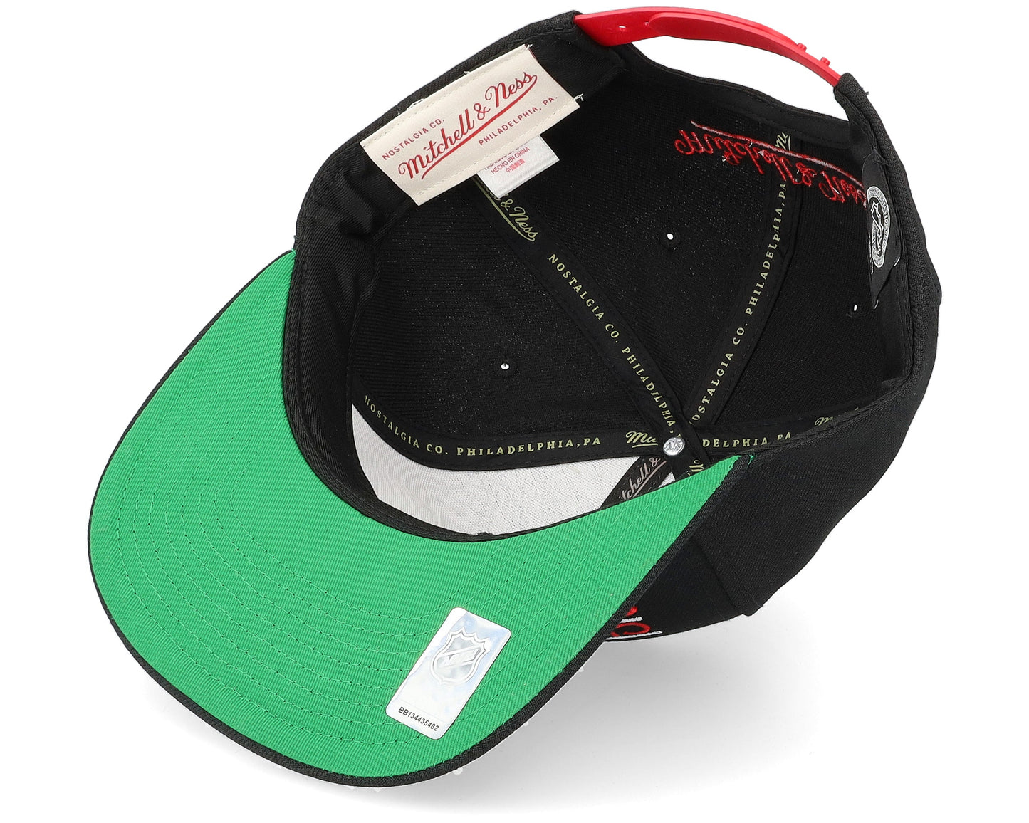 Mitchell & Ness Men's NHL Retro Lock Up Snapback Blackhawks Snapback Caps