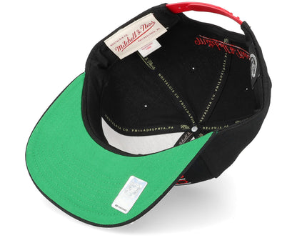 Mitchell & Ness Men's NHL Retro Lock Up Snapback Blackhawks Snapback Caps