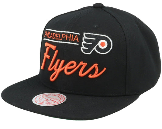 Men's Mitchell & Ness Nhl Retro Lock Up Snapback Flyers - Black
