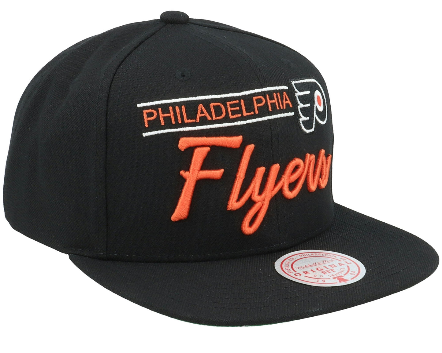 Men's Mitchell & Ness Nhl Retro Lock Up Snapback Flyers - Black