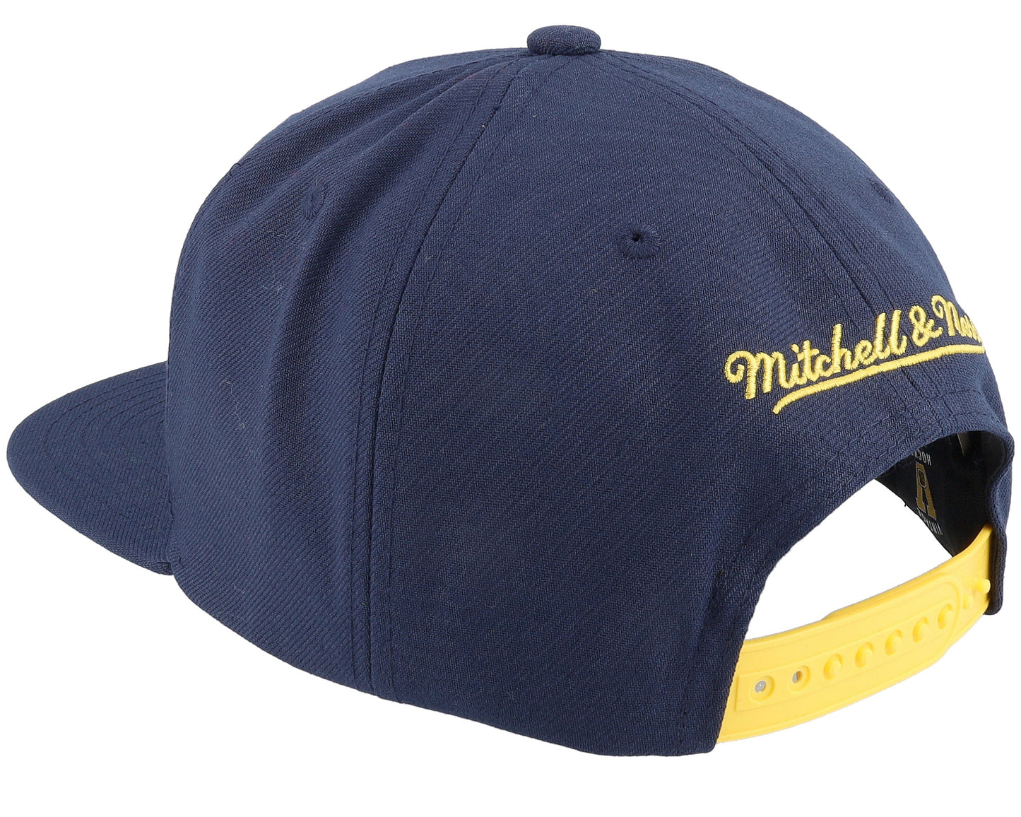 Mitchell & Ness Men's NHL Retro Lock Up Snapback Blues Snapback Caps