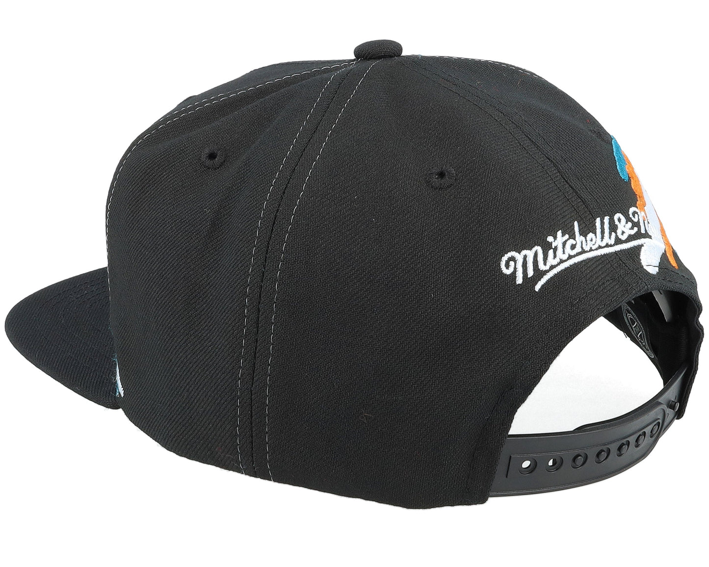 Men's Mitchell & Ness Nhl Vintage Paintbrush Snapback Sharks