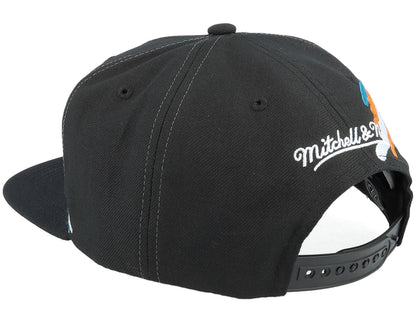Mitchell & Ness Men's NHL Vintage Paintbrush Snapback Sharks Snapback Caps